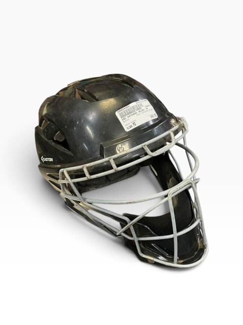 Vist Large View of Product Image Which is Used Easton CATCHERS HELMET Catchers Helmet w/Mask Black MD