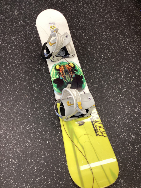 Vist Large View of Product Image Which is Used OXYGEN THE SIGN SUPREME 5600 Mens Board/Bindings White 152 cm