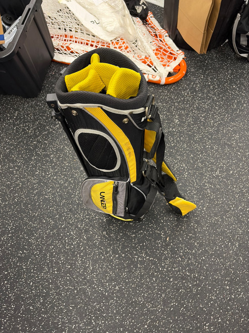 Vist Large View of Product Image Which is Used LANCER 5 WAY Jr Stand Bag Yellow