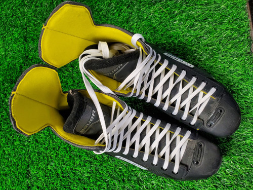 Vist Large View of Product Image Which is Used Bauer HI-LO STREET SZ 10 Senior Rec Fitness Skates Black Senior 10