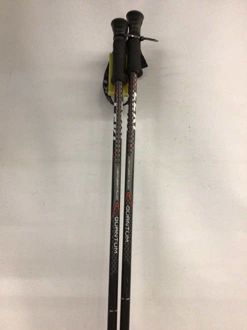 Vist Large View of Product Image Which is Used LEKI QUANTUM Mens DH Ski Pole Black 130 cm / 52 in