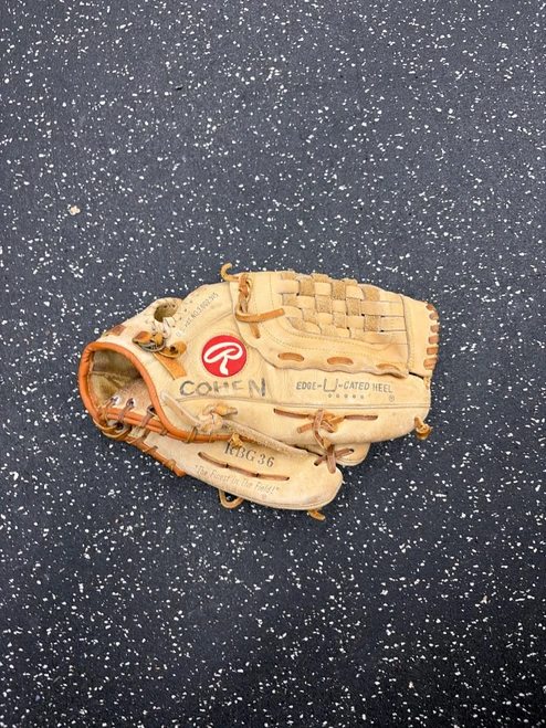 Vist Large View of Product Image Which is Used Rawlings RBG36 BB/SB Glove RH Throw Brown 12 1/2"