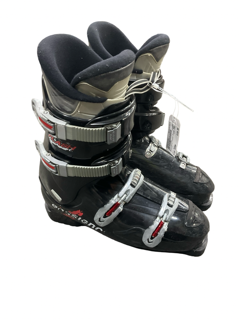 Vist Large View of Product Image Which is Used Rossignol FLASH Mens DH Ski Boot Black 285 MP - M10.5 - W11.5