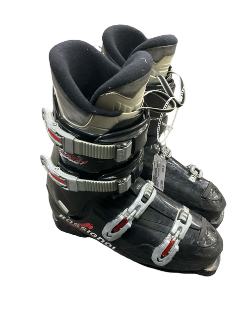 Vist Large View of Product Image Which is Used Rossignol FLASH Mens DH Ski Boot Black 285 MP - M10.5 - W11.5