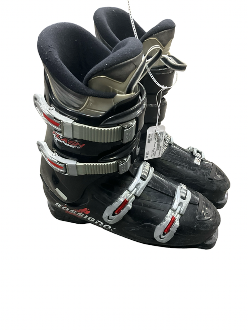Vist Large View of Product Image Which is Used Rossignol FLASH Mens DH Ski Boot Black 285 MP - M10.5 - W11.5