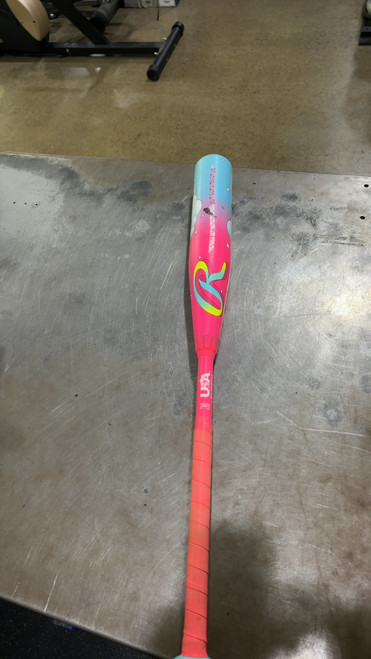 Vist Large View of Product Image Which is Used Rawlings ICONFEST BB/SB USA 2 5/8 Bat 29"