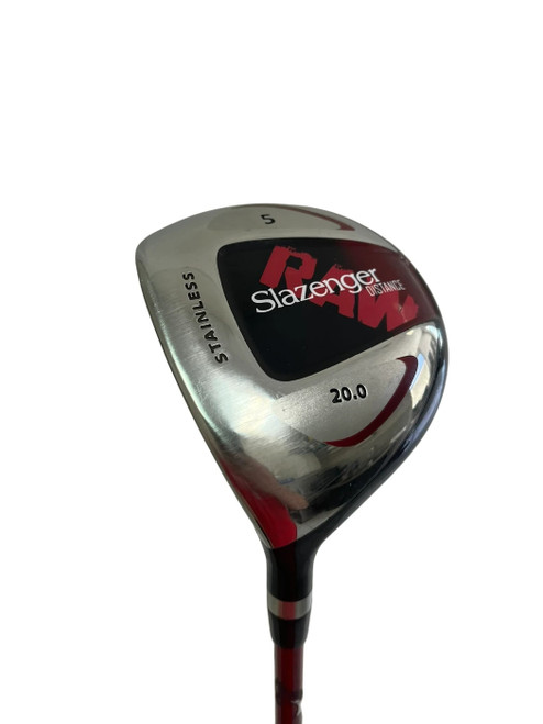 Vist Large View of Product Image Which is Used Slazenger Raw Distance Mens LH 5 Wood Fairway Wood