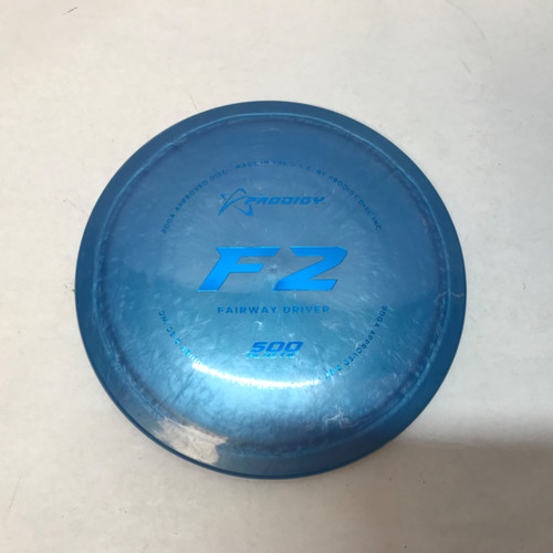 Vist Large View of Product Image Which is Used Prodigy F2 Disc Golf Driver Royal Blue