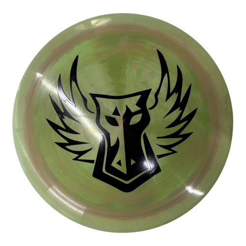 Vist Large View of Product Image Which is Used Discraft ESP AVENGER SS Disc Golf Driver Green 175g