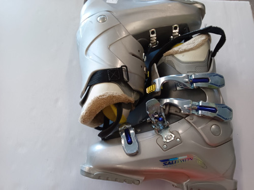 Vist Large View of Product Image Which is Used Salomon IRONY Mens DH Ski Boot Grey 260 MP - M08 - W09