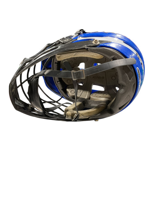 Vist Large View of Product Image Which is Used Cascade PRO 7 Lacrosse Helmet Navy Blue MD