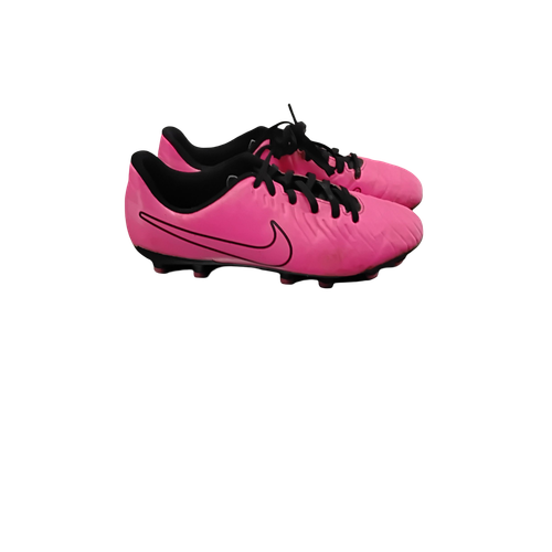 Vist Large View of Product Image Which is Used Nike Soccer Cleats Pink Junior 06