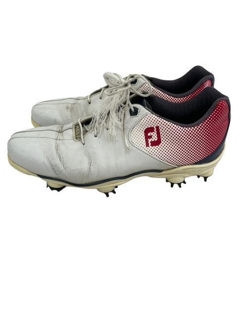 Vist Large View of Product Image Which is Used Foot Joy Mens 8.5 Golf Shoes White