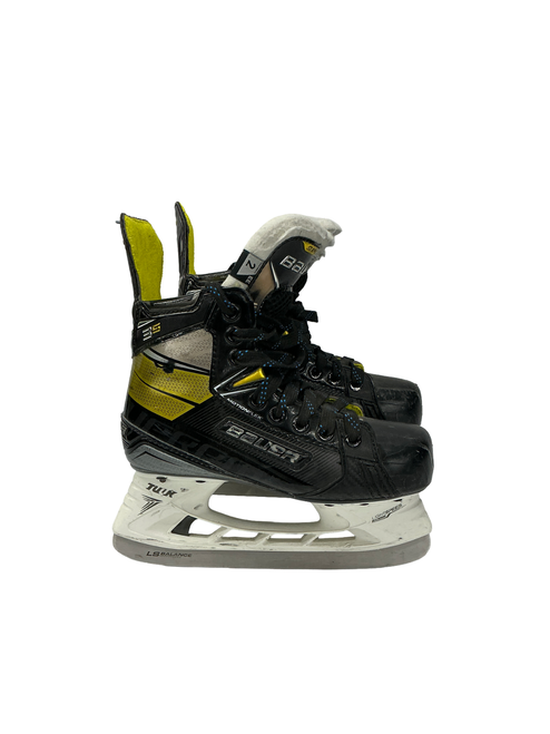Vist Large View of Product Image Which is Used Bauer 3S Junior Hockey Skate Black Junior 02