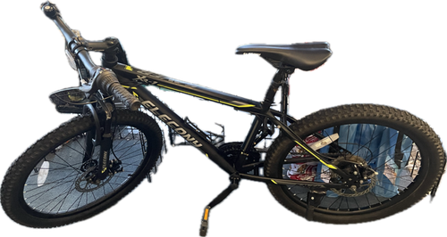 Vist Large View of Product Image Which is Used ELECONY SAVER Mountain Bike Boys Black 24"