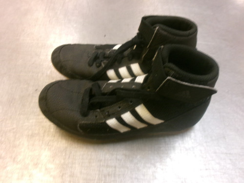Vist Large View of Product Image Which is Used Adidas Wrestling Shoes Black Junior 02