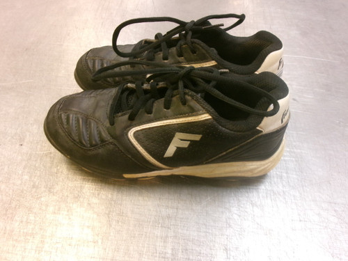 Vist Large View of Product Image Which is Used Franklin CLEATS BB/SB Cleats Black Junior 02