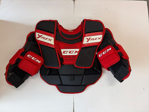 Vist Large View of Product Image Which is Used CCM Y-FLEX Youth Body Armor S/M