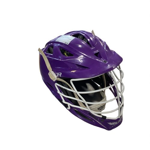 Vist Large View of Product Image Which is Used Cascade R Lacrosse Helmet Purple MD