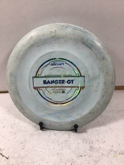 Vist Large View of Product Image Which is Used Discraft PRO D BANGER GT Disc Golf Putter White 170g