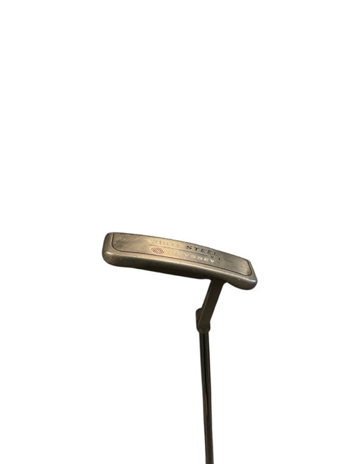 Vist Large View of Product Image Which is Used Odyssey WHITE STEEL 1 Mens Putter RH