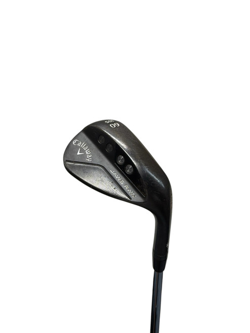 Vist Large View of Product Image Which is USED CALLAWAY JAWS RAW MENS RH 60 DEGREE WEDGE