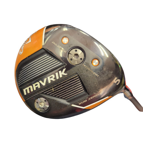Vist Large View of Product Image Which is Used Callaway MAVRIK SUB ZERO 5 WOOD Mens Fairway Wood RH 5 Wood