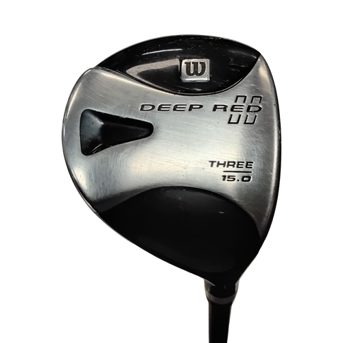 Vist Large View of Product Image Which is Used Wilson DEEP RED 2 Mens Fairway Wood RH 3 Wood