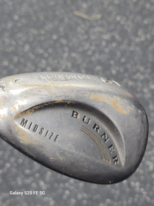Vist Large View of Product Image Which is Used Taylormade BURNER MIDSIZE SAND WEDGE Golf Wedge Mens LH Sand Wedge
