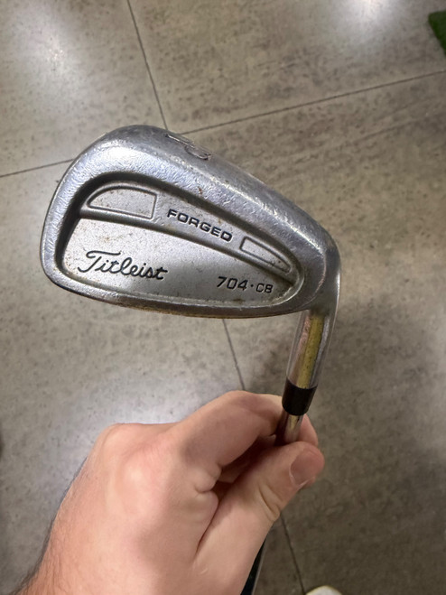Vist Large View of Product Image Which is Used Titleist 704 CB FORGED Golf Wedge Mens RH Pitching Wedge