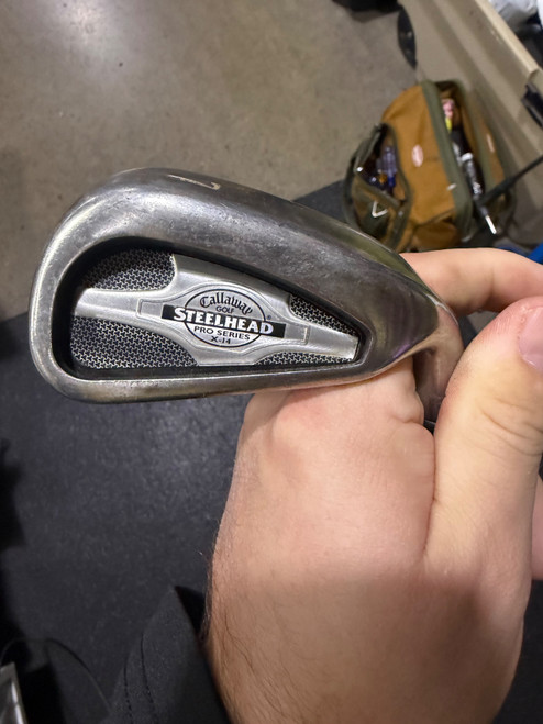 Vist Large View of Product Image Which is Used Callaway X14 Mens Iron Set RH 3I-GW/AW