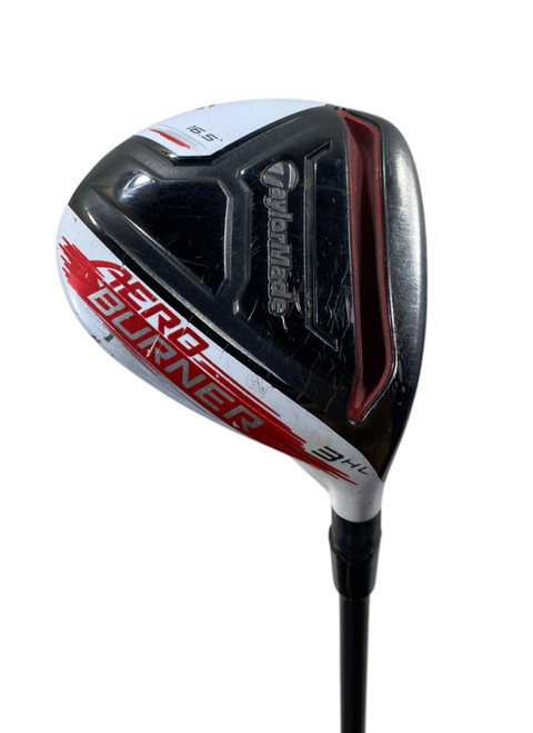 Vist Large View of Product Image Which is Used Taylormade AEROBURNER Mens Fairway Wood RH 3 Wood