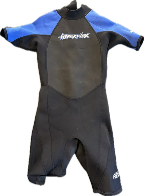 Vist Large View of Product Image Which is Used Hyperflex Junior Spring Wetsuit Black JR 12