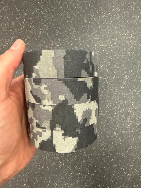 Vist Large View of Product Image Which is New HOWIES BLACK CAMO 1" x 20 yd