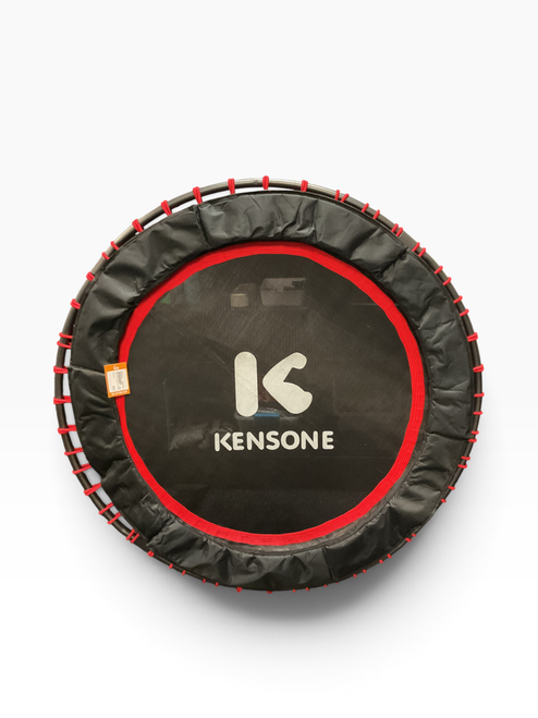 Vist Large View of Product Image Which is Mini  Exercise Trampoline Fitness Rebounder Black