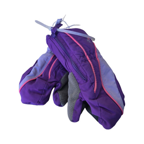 Vist Large View of Product Image Which is Used Head MITTENS GIRLS SM Outerwear Girls Gloves Purple SM