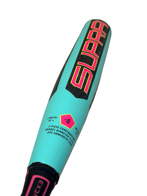 Vist Large View of Product Image Which is Used Louisville Slugger SUPRA SLSRX5-26 -5 USSSA 2 3/4 Baseball Bat 32" 32/27
