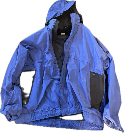 Vist Large View of Product Image Which is Used Outerwear Light Jacket M Navy Blue XL