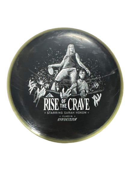 Vist Large View of Product Image Which is Used Axiom R2 NEUTRON/GLOW CRAVE Disc Golf Driver Black