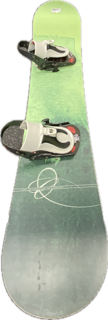 Vist Large View of Product Image Which is Used Burton CRUZER Womens Board/Bindings Green 145 cm
