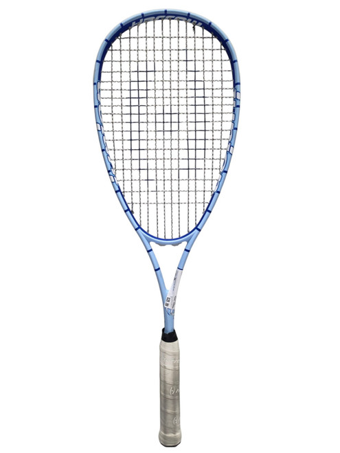 Vist Large View of Product Image Which is Used Harrow Junior Squash Racquet Carolina Blue