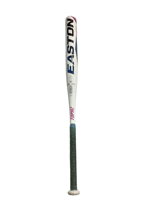 Vist Large View of Product Image Which is Used Easton 2022 TOPAZ -10 BB/SB Fastpitch Bat 32"