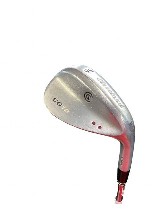 Vist Large View of Product Image Which is Used Cleveland CG10 Golf Wedge Mens RH 56 Degree