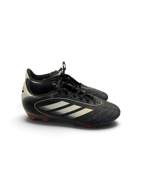 Vist Large View of Product Image Which is Used Adidas GOLETTO Soccer Cleats Black Senior 6.5