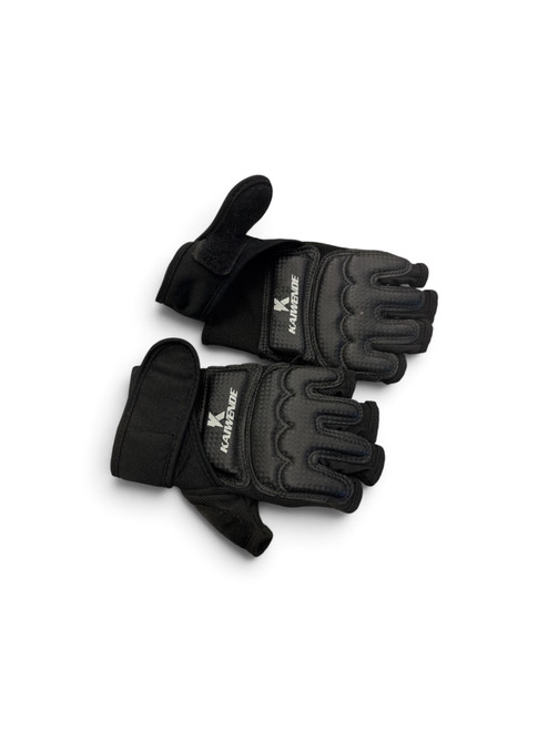 Vist Large View of Product Image Which is Used KAIWENDE Martial Arts Gloves Black XS