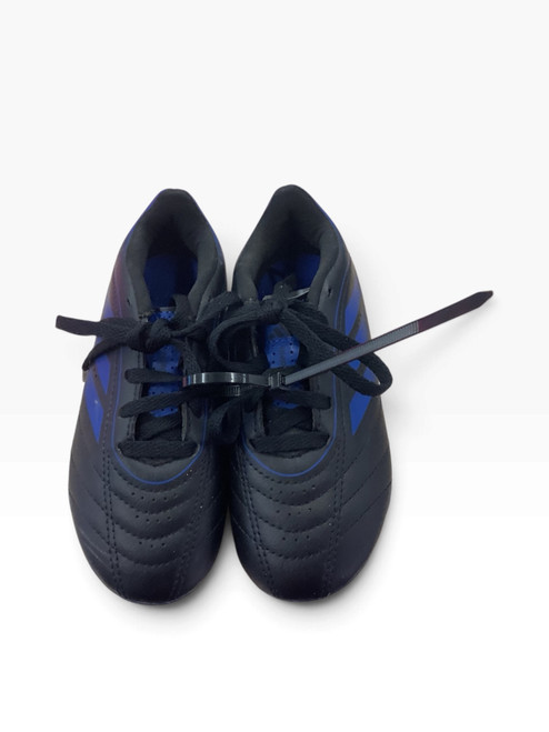 Vist Large View of Product Image Which is Used Adidas Soccer Cleats Royal Blue Youth 10.0