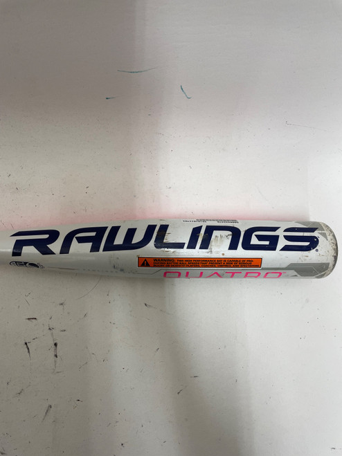 Vist Large View of Product Image Which is Used Rawlings QUATRO TBALL BB/SB T-Ball Bat 25"