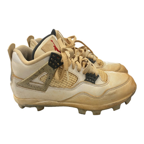 Vist Large View of Product Image Which is Used Nike JORDAN BB/SB Cleats White Senior 8.5