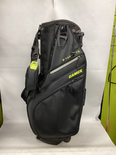 Vist Large View of Product Image Which is Used Top Flite 7 SLOT STAND BAG Mens Stand Bag Black