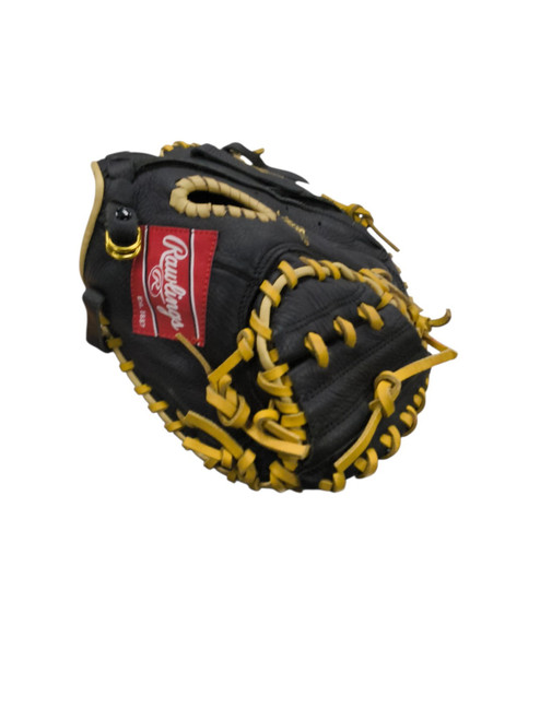 Vist Large View of Product Image Which is Used Rawlings H315CMBC BB/SB Catchers RH Throw Black 31 1/2"